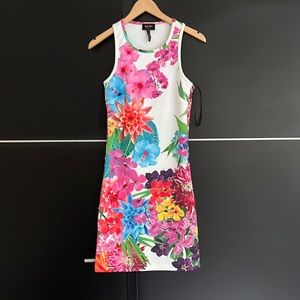 Laundry Midi Dress Size XS floral multicolor Strecth